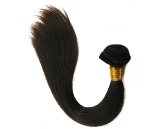 Natural wave human hair extension black hair weaving soft hair