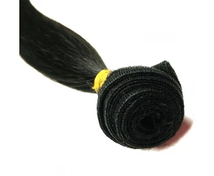 Natural wave human hair extension black hair weaving soft hair
