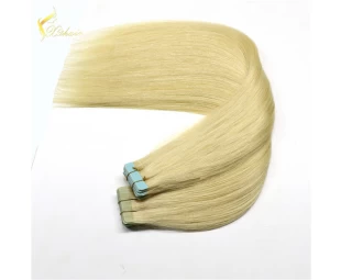 New Beauty Premium Quality Directly Factory Price Super Tape Remy russian hair tape in extension pre bonded skin tape hair