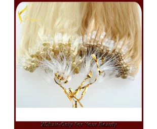 New arrival wholesale 5A grade top quality russian micro ring hair extension