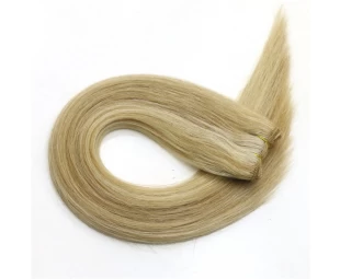 New arrived top grade 6A Body Wave platinum blonde brown mixed blonde hair weft