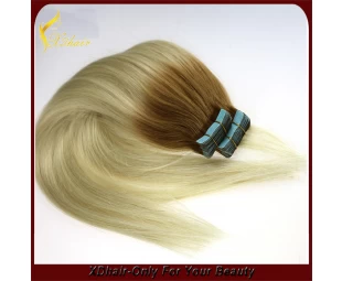 New product hot sale super glue 100% Brazilian virgin remy American blue glue two tone tape hair extension