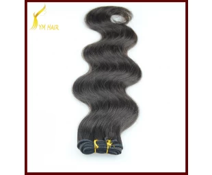 New product hot sell high quality 100% Indian virgin remy human hair body wave hair weft bulk hair weaving