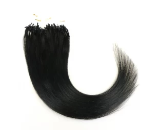 New product indian temple hair virgin brazilian remy human hair seamless micro loop ring hair extension