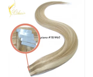 New products cheap virgin human hair tape hair extension /skin weft with top grade