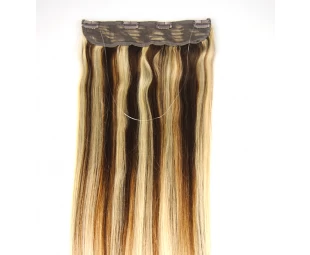 One piece clip hair brazilian cheap price hair