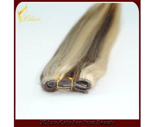 Piano Cor do Cabelo trama / tecelagem peruana Hair Products 6A emaranhado Free Style
