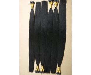Pre bonded human hair extension I  Tip