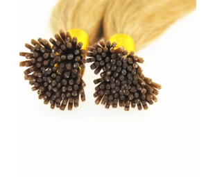 Sample Order Accepted I-tip Hair Extension For Black Women,Pre-bonded Hairs Accept Escrow Payment