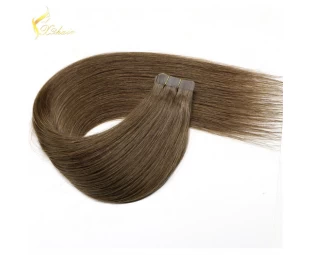 Straight hair for each 5a 6a 7a 8a 100% human hair tape in extension