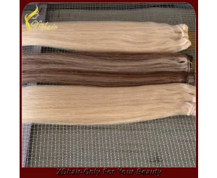 Trama dei capelli del rifornimento di colore naturale texture dritto pura all'ingrosso remy vergine brasiliana umana