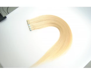 Tangle free&No shed 100% Remy Cuticle Hair, straight, Super Tape Hair,europeanhuman hair pieces