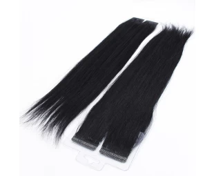 Top Quality Hair Extension Hand Tied Skin Weft No Shedding Tape Hair Silky Straight European Remy Human Hair