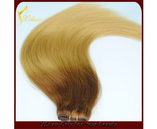 Top Quality remy hair weft factory price wholesale human hair weave