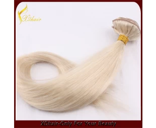Top grade fast delivery 100% European virgin remy hair double weft double drawn clip in hair extension