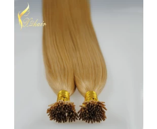Top sale human hair i tip hair extension 0.5g per strand high quality stick i tip hair
