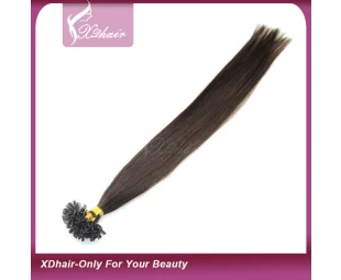 U tip hair extensions 0.8g 100% Human Hair Virgin Remy Human Hair Wholesale Cheap Price High Quality Manufacture Supplier