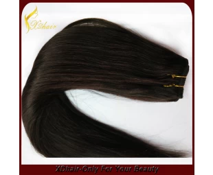 Unprocess human hair extension wave silky straight hair virgin remy wholesale price