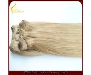 Unprocessed 5A Grade virgin human hair, Two tone Ombre color Brazilian human hair extension