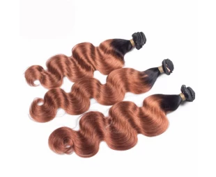 Virgin Brazilian hair ombre,body wave ombre hair weaves,cheap ombre hair extension