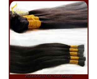 Virgin human hair bulk extension 6a factory wholesale price natural hair peruvian hair