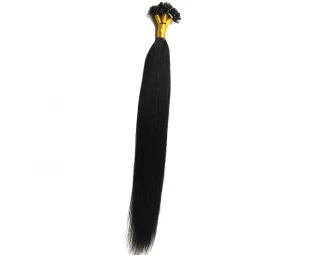 Virgin remy stick tip hair extesnion peruvian factory hair