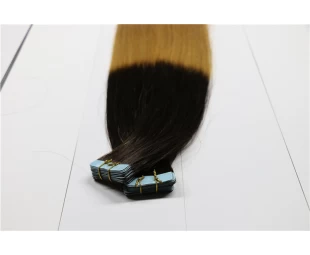Wholesale 100% brazilian human hair, tape hair extension