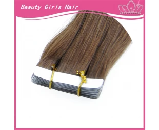 Wholesale 22 inches remy indian strong seamless double drawn 30 inch remy tape hair extensions