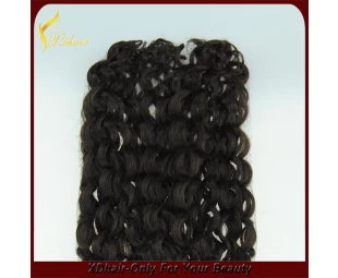 Wholesale 8inch-30inch unprocessed grade 7a deep wave brazilian virgin hair bundles loose deep wave hair weave