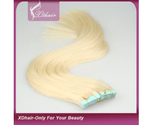 Wholesale Brazilian Virgin Remy Pu Skin Weft Tape Hair Extension