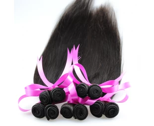 Wholesale Cheap 7A Raw Straight Hair Weft, 100% Unprocessed Virgin Brazilian Remy Hair,Virgin Hair Vendors Accept Paypal