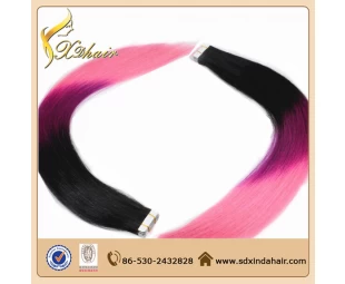 Wholesale Tape In Hair Extentions 100% European Hair Tape Human Hair Extension