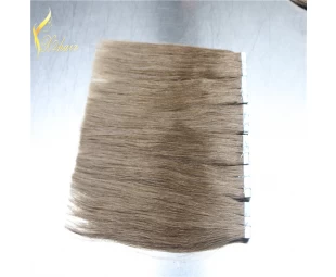 Wholesale Tape In Hair Extentions Natural Looking 100% High Grade Brazilian Human Tape Hair