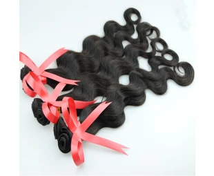 Wholesale Top Quality Human Hair Weft No Shedding No Tangle Hair Raw Hair Dye Any Colors