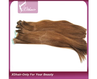 Wholesale Virgin Brazilian Hair High Quality Cheap Price Tangle Free No Shedding 100% Human Hair Seemless PU Skin Weft Tape in Hair Extensions