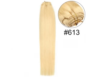 Wholesale cheap grade 7A unprocessed human hair weft bundles 100% brazilian hair weft