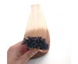 Wholesale factory price Brazilian Extensinons Ombre Nail Tip Fusion Hair