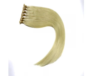 Wholesale price brazilian remy keratin fusion I stick tip hair extensions
