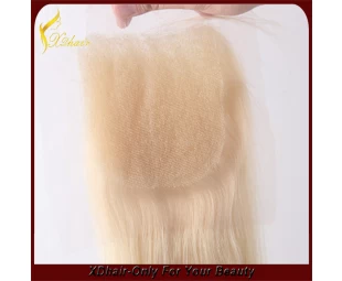Wholesale price high quality Brazilian virgin remy human hair free part middle part three part full lace frontal closure