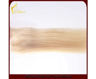Wholesale price high quality Brazilian virgin remy human hair free part middle part three part full lace frontal closure
