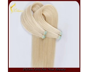 Wholesale price natural looking keratin glue 100% Brazilian virgin remy hair top grade Germany glue tape hair extension