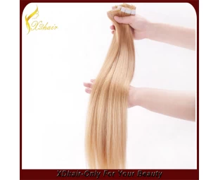 Wholesale price top grade keratin glue 100% Brazilian virgin remy hair natural looking Germany glue tape hair extension