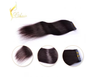 Wholesale sassy virgin remy brazilian tape hair extensions