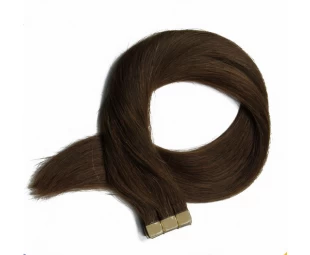 Wholesale straight hair, 100% brazilian human hair, tape hair extension