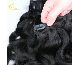 Xinda Hair Top Quality Wholesale Price Accept OEM ODM 100 Remy Clip In Hair Extensions