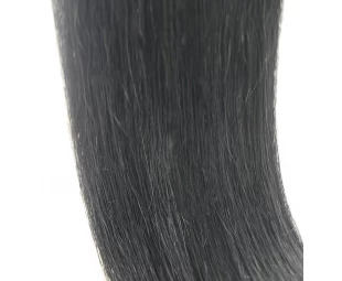 aliexpress 1# black color indian temple hair skin weft 100% virgin brazilian indian remy human hair PU tape hair extension