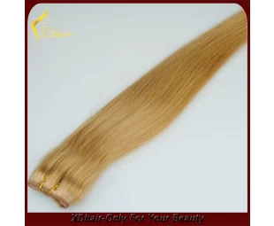 brazilian remy human hair weft extension #27 Tangle free shedding free human hair weave extension