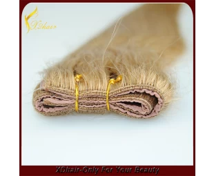 Braziliaanse remy human hair inslag uitbreiding # 27 Tangle vrij vergieten gratis menselijk haar weave verlenging