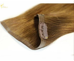 cynosure top quality brazilian hair wholesale clip in skin weft/clip in hair skin weft/clip in pu weft