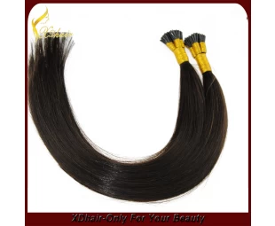 double drawn keratin fusion tip 100% remy human hair extension